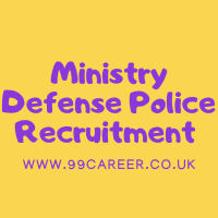 Ministry Defense Police Recruitment 2024